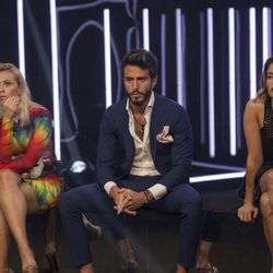 Daniela Blume, Marco Ferri y Alyson Rae Eckmann en la gala 14 de 'GH VIP 5'