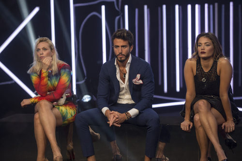 Daniela Blume, Marco Ferri y Alyson Rae Eckmann en la gala 14 de 'GH VIP 5'