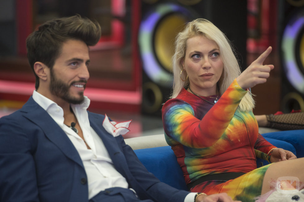 Marco Ferri y Daniela Blume en la gala 14 de 'GH VIP 5'