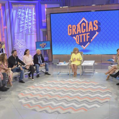 Los colaboradores de '¡Qué tiempo tan feliz!' y María Teresa se despiden del formato en su programa especial