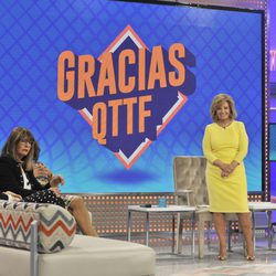 María Teresa Campos, Belén Rodríguez y Esperanza Gracia en el programa final de '¡Qué tiempo tan feliz!'
