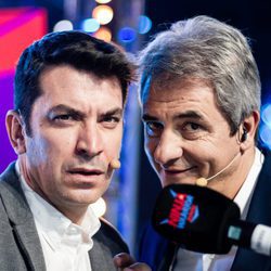 Arturo Valls y Manolo Lama en 'Ninja Warrior'