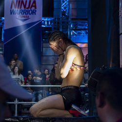 Una participante de 'Ninja Warrior', el concurso de superación de Antena 3