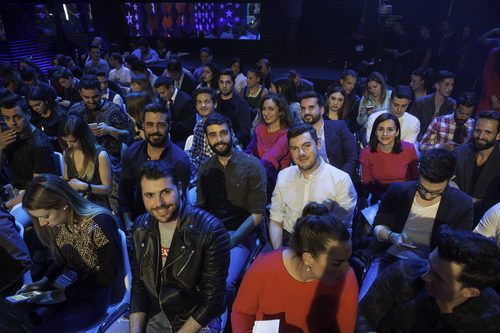 Los periodistas de la rueda de prensa de la semifinal de 'GH VIP 5'