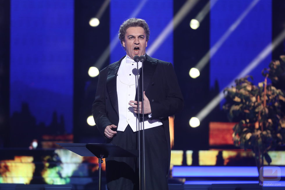 David Velardo imita a Plácido Domingo en la quinta gala de 'Tu cara no me suena todavía'