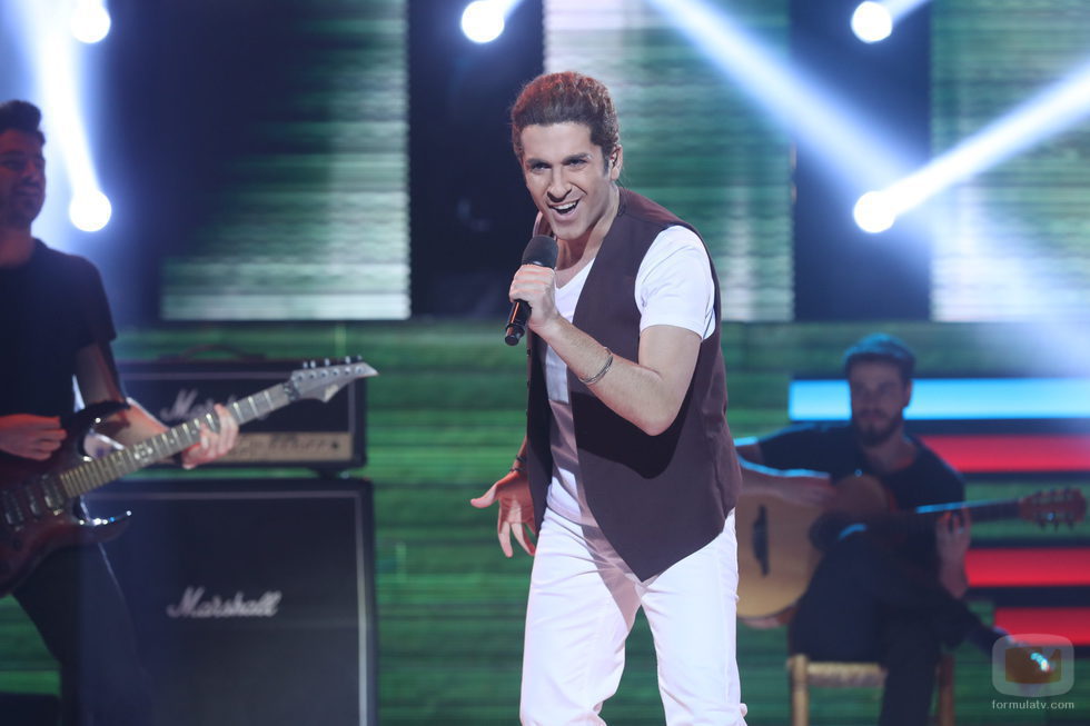 Keunam imita a David Bisbal en la quinta gala de 'Tu cara no me suena todavía'