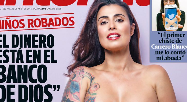 Portada de Interviú con Susana Ruiz, expretendienta de 'Mujeres y hombres y viceversa'