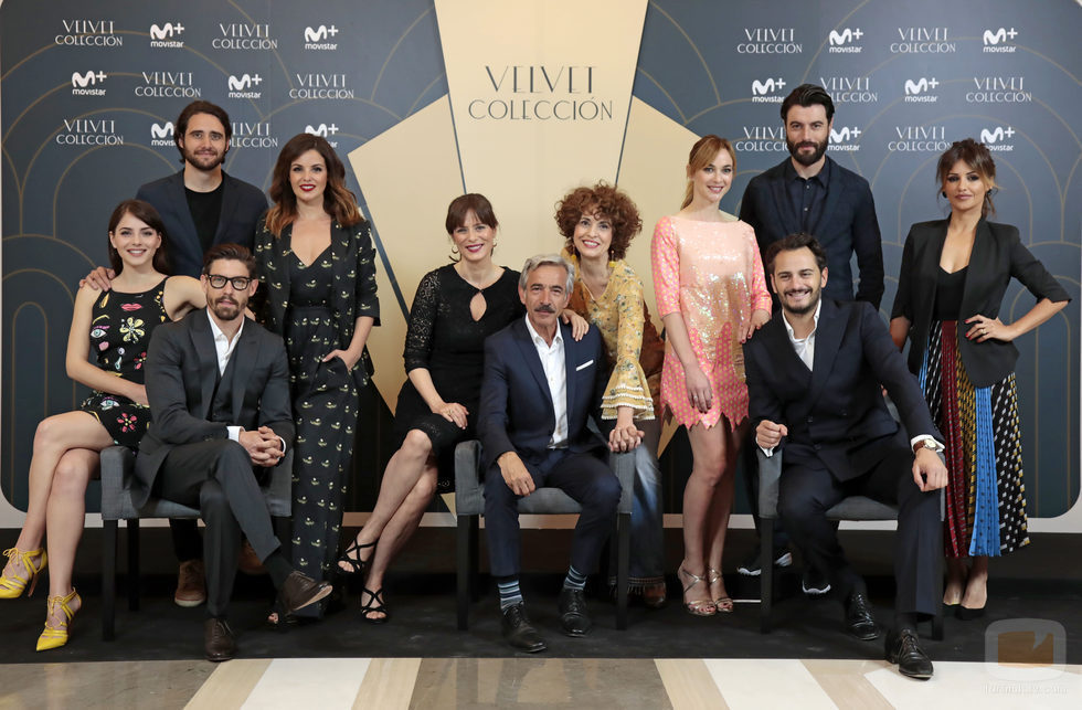 Parte del reparto de 'Velvet Colección'