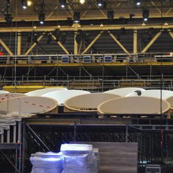 Vista del escenario de Eurovisión 2017