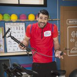 David Amor en el gimnasio de 'Gym Tony LC'