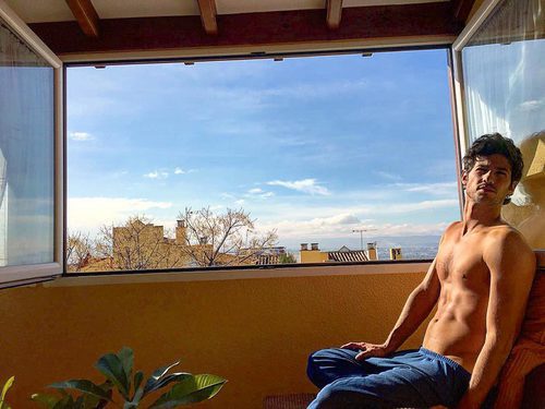 El exfutbolista Jorge Brazalez, actual concursante de 'MasterChef 5', muestra su lado más sexy