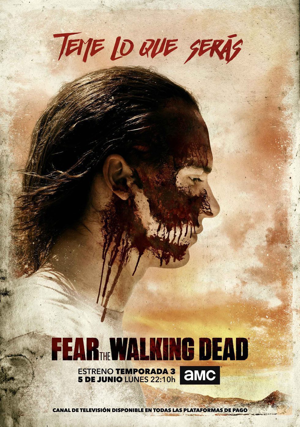 Póster de la tercera temporada de 'Fear The Walking Dead'