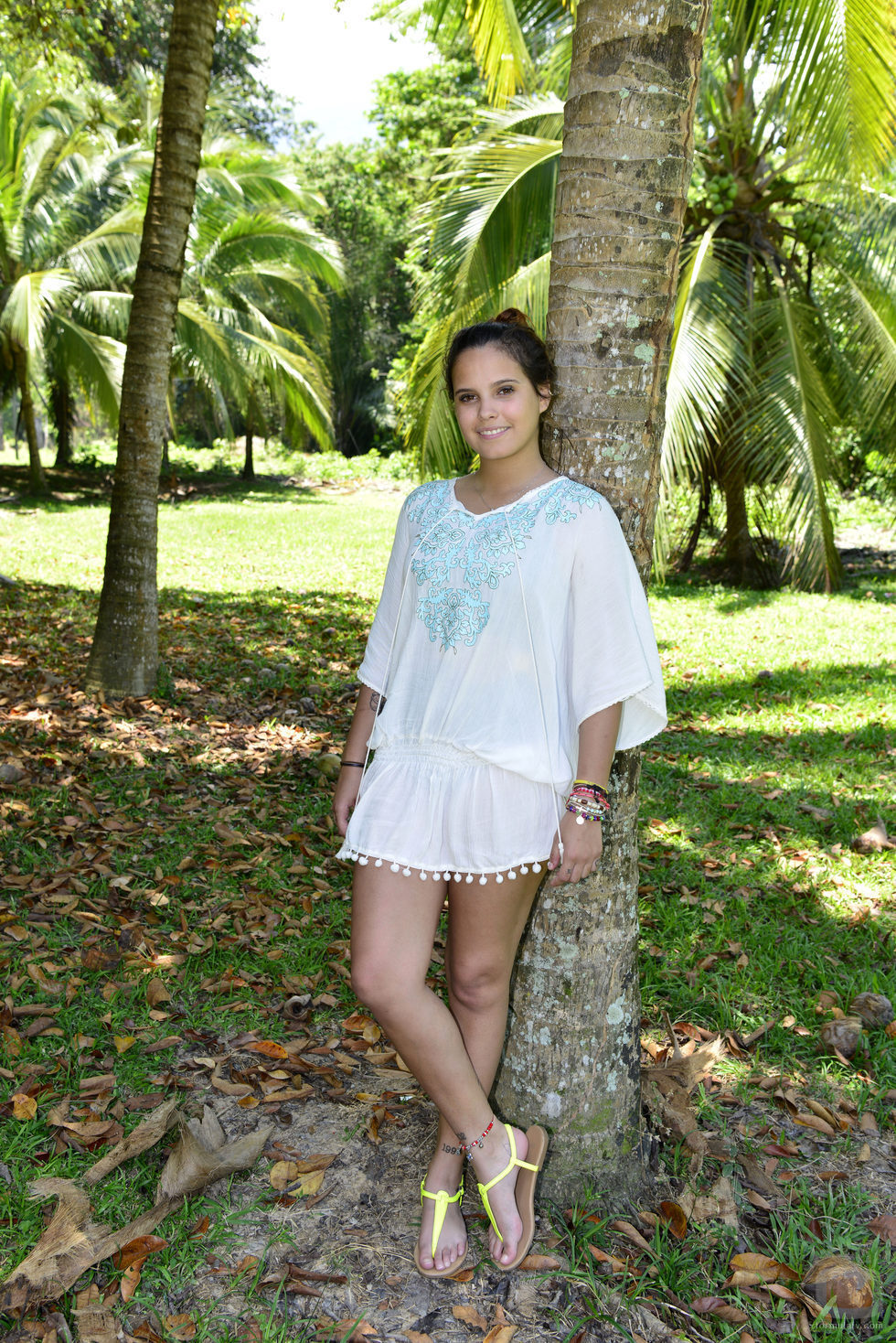 Gloria Camilo posa como concursante de 'Supervivientes 2017'