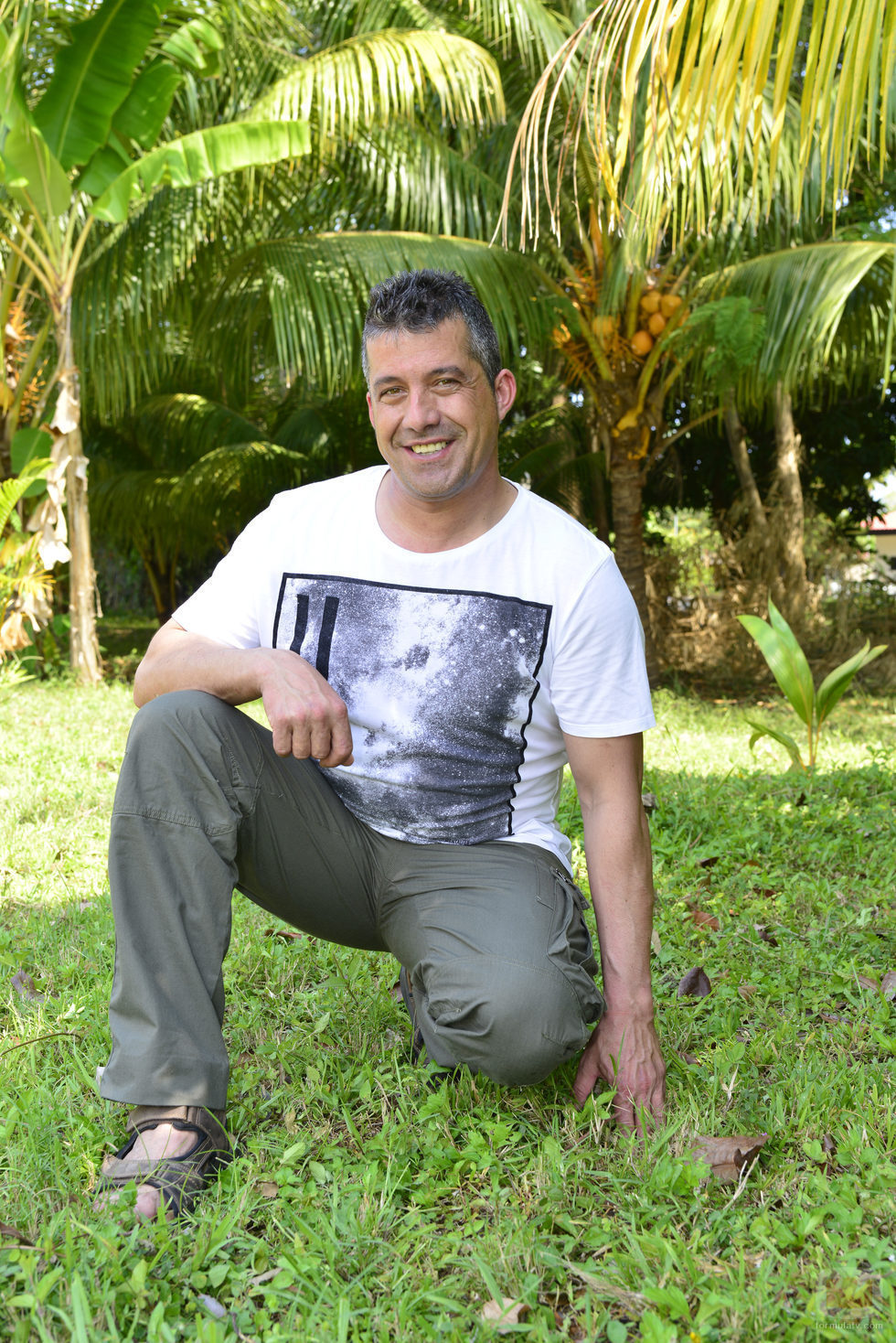 El exconcursante de 'MasterChef', José Luis, posa para 'Supervivientes 2017'