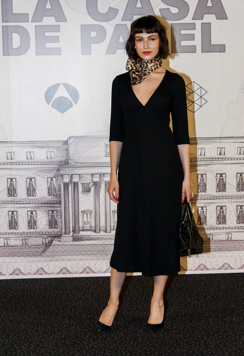 Úrsula Corberó, en la presentación de 'La Casa de Papel'