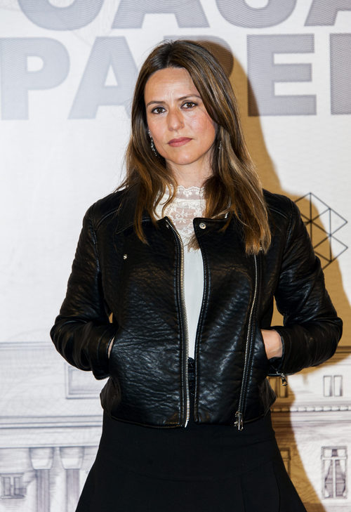 Itziar Ituño, en la presentación de 'La Casa de Papel'