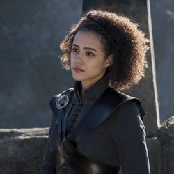 Nathalie Emmanuel en la temporada 7 de 'Juego de Tronos'