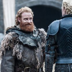 Kristofer Hivju y Gwendoline Christie en la séptima temporada de 'Juego de Tronos'