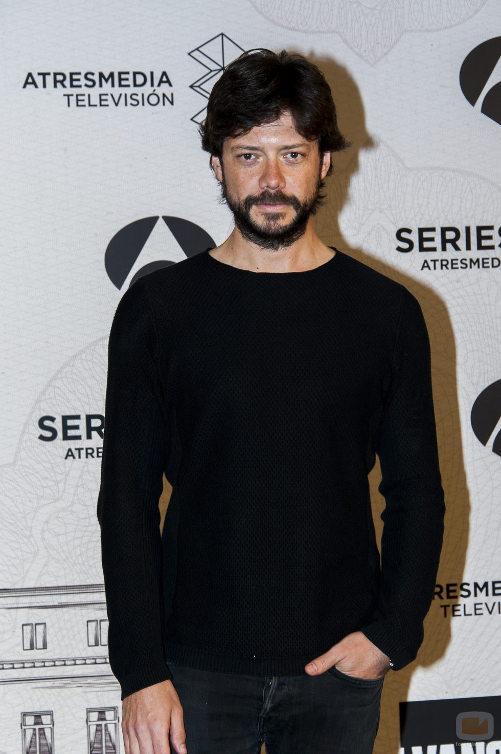 Álvaro Morte en la presentación de 'La Casa de Papel'
