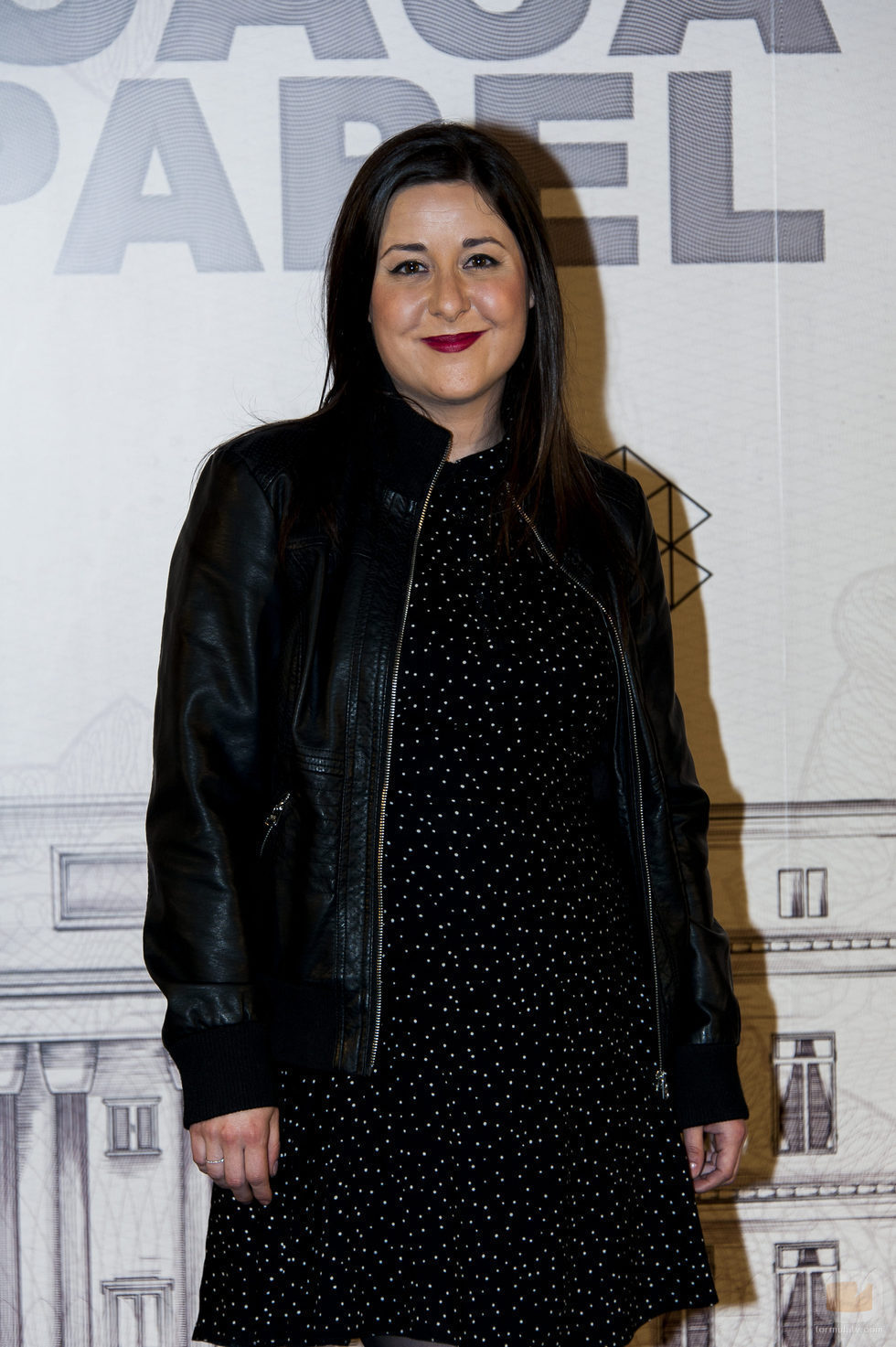 Anna Gras en la presentación de 'La Casa de Papel'