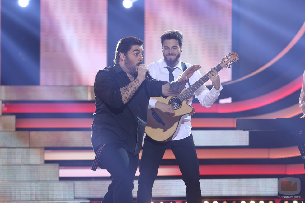 David Moreno es Melendi en la sexta gala de 'Tu cara no me suena todavía'