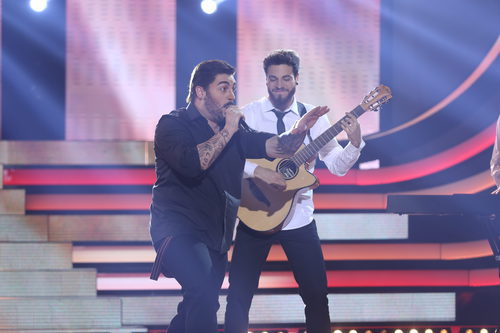 David Moreno es Melendi en la sexta gala de 'Tu cara no me suena todavía'