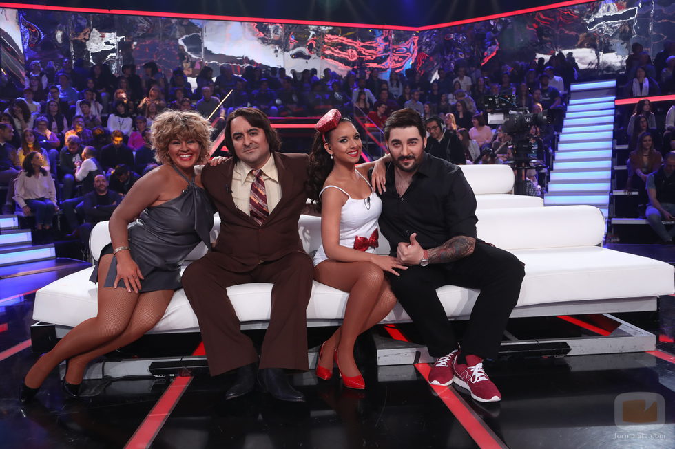 Concursantes de la sexta gala de 'Tu cara no me suena todavía'