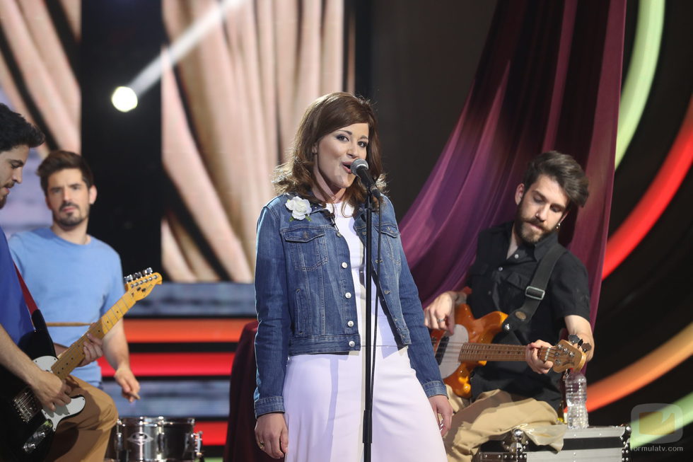 Arantxa Elvias es Amaia Montero en la sexta gala de 'Tu cara no me suena todavía'
