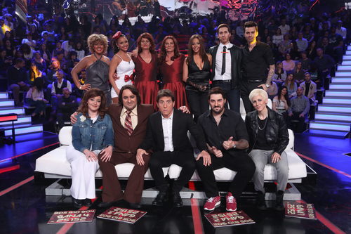 Los concursantes al completo de la sexta gala de 'Tu cara no me suena todavía'