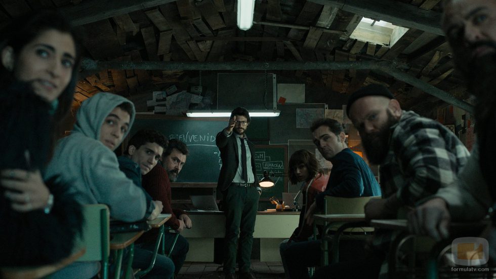 Álvaro Morte, el profesor en el 1x01 de 'La Casa de Papel'
