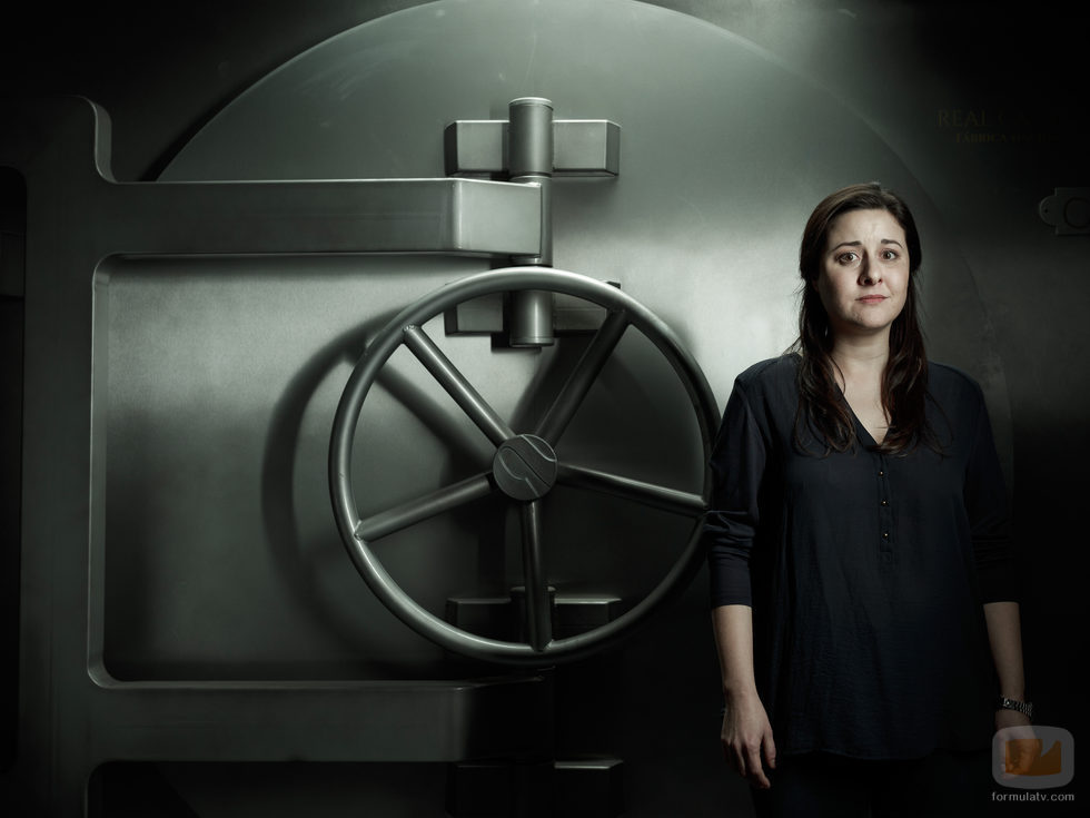 Anna Gras posa en las fotos promocionales de 'La Casa de Papel'