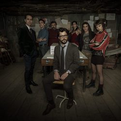 Los ladrones de 'La Casa de Papel', thriller policiaco de Antena 3