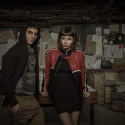 Miguel Herrán y Úrsula Corberó en 'La Casa de Papel'