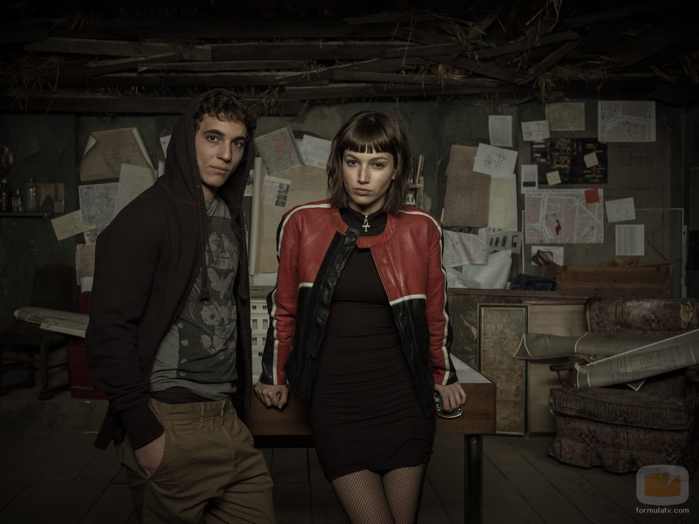Miguel Herrán y Úrsula Corberó en 'La Casa de Papel'