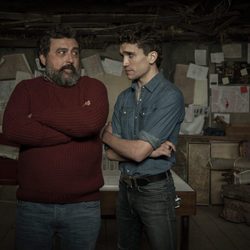 Paco Tous y Jaime Lorente en 'La Casa de Papel'