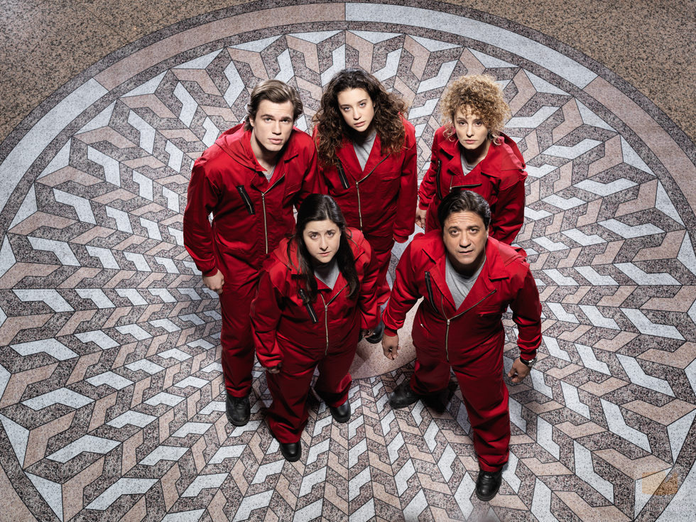 Los rehenes de 'La Casa de Papel'