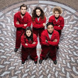 Los rehenes de 'La Casa de Papel', un thriller de Antena 3