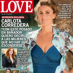 Carlota Corredera protagoniza una portada de revista en bañador