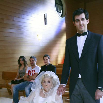 Amparo Pacheco junto a Guillermo Ortega en 'La que se avecina'