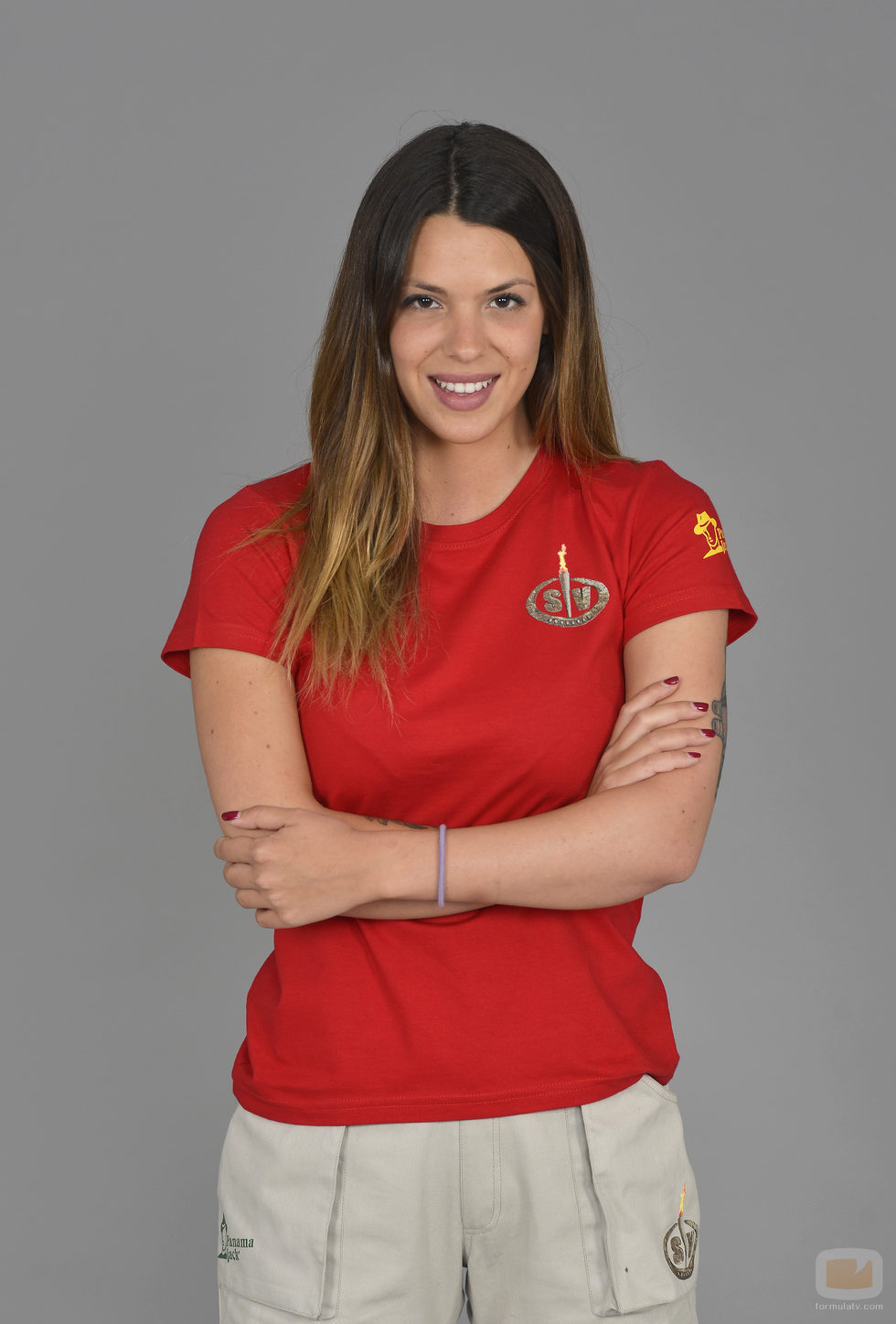 Laura Matamoros posa como concursante de 'Supervivientes 2017'