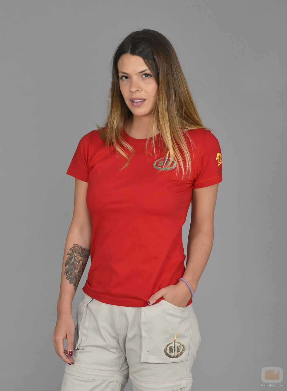Laura Matamoros posa en las fotos promocionales de 'Supervivientes 2017'