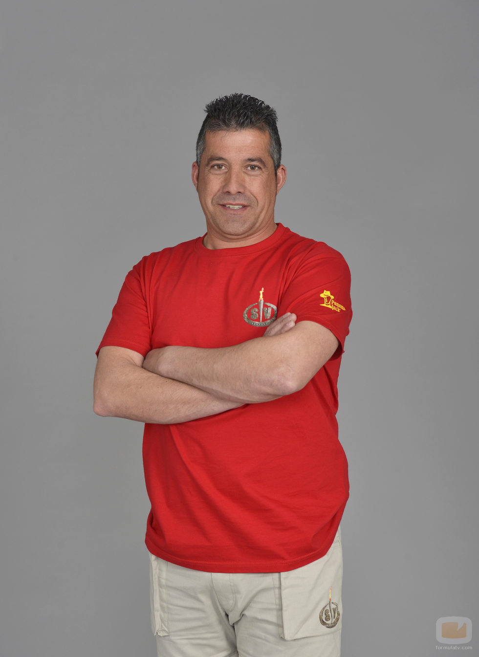 José Luis posa en las fotos promocionales de 'Supervivientes 2017'