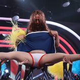 Àngel Llàcer se disfraza de animadora en la séptima gala de 'Tu cara no me suena todavía'