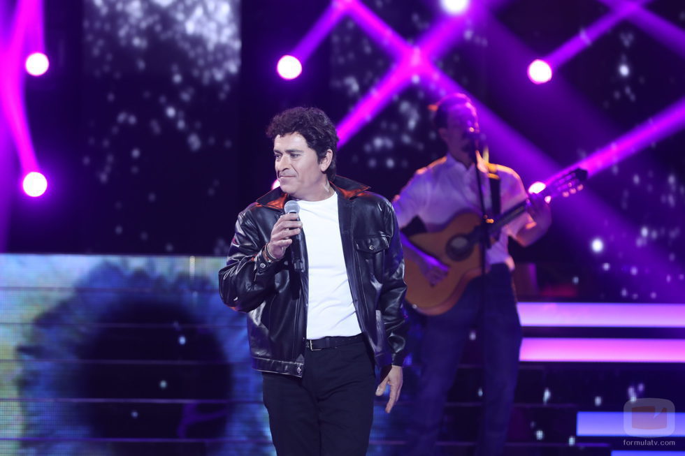 Tomás Martínez interpreta a Miguel Ríos en la séptima gala de 'Tu cara no me suena todavía'