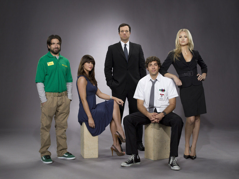 El reparto de la serie 'Chuck'
