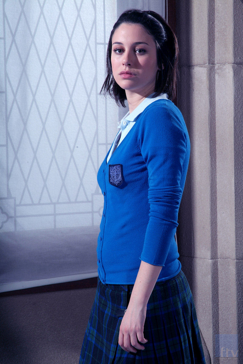 Julia (Blanca Suárez) posa en 'El internado'