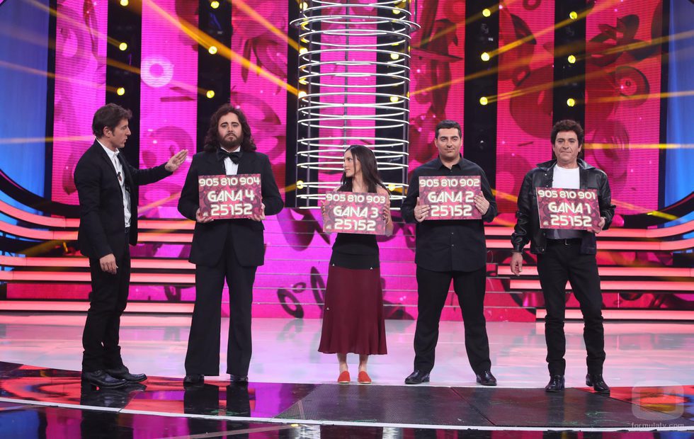 Los finalistas de la séptima gala de 'Tu cara no me suena todavía'
