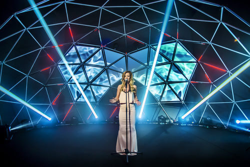 Tijana Bogicevic interpretando "In too deep" en 'Manel and friends'