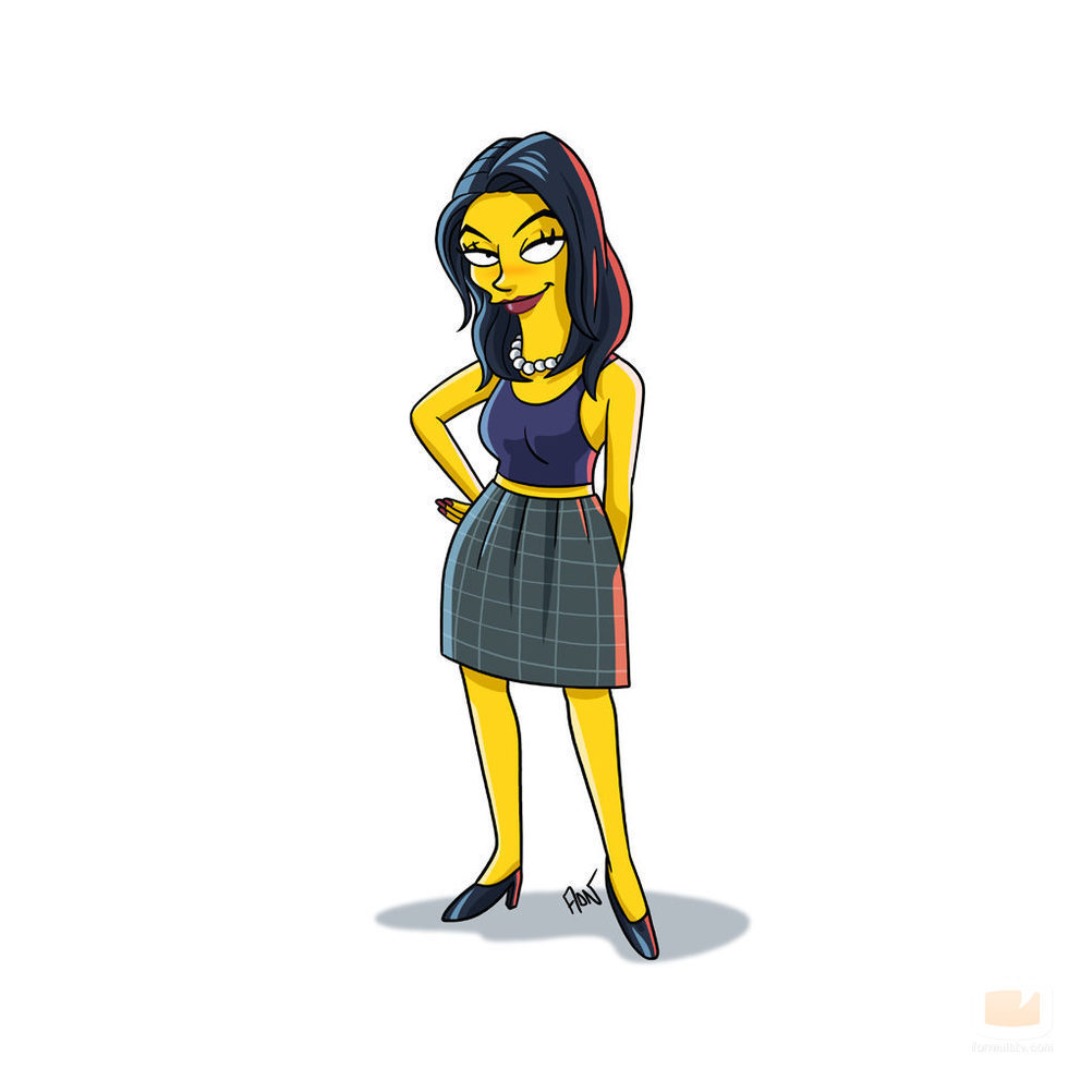 Veronica, en la versión simpsonizada de 'Riverdale'
