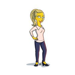 Betty, en la versión simpsonizada de 'Riverdale'